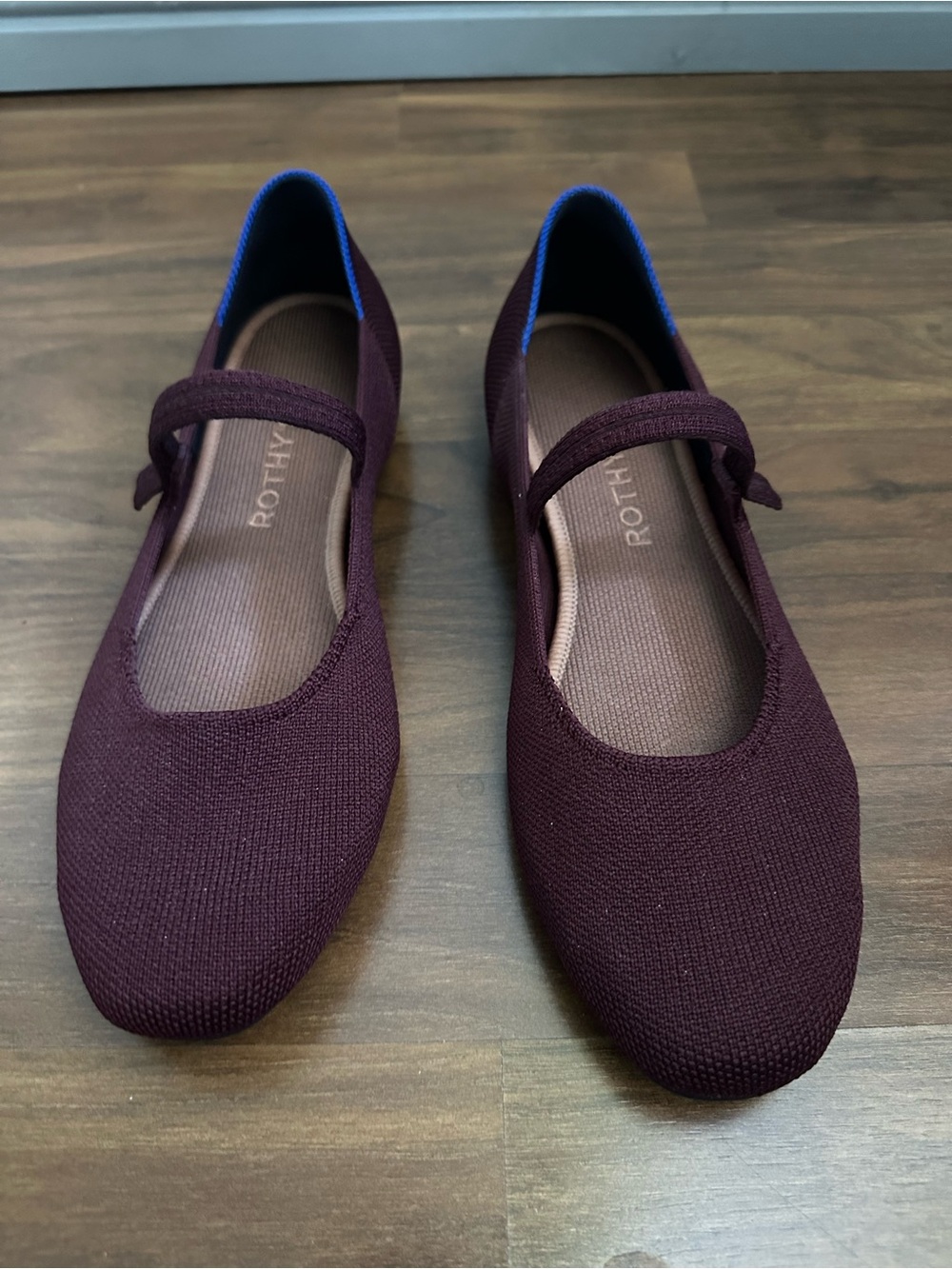 Rothy's Deep Plum Flats